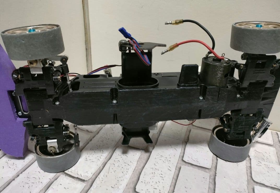 タミヤ　TLフロントワンウェイ等Apex RX-7 ボディ珍品ストロボユニット付