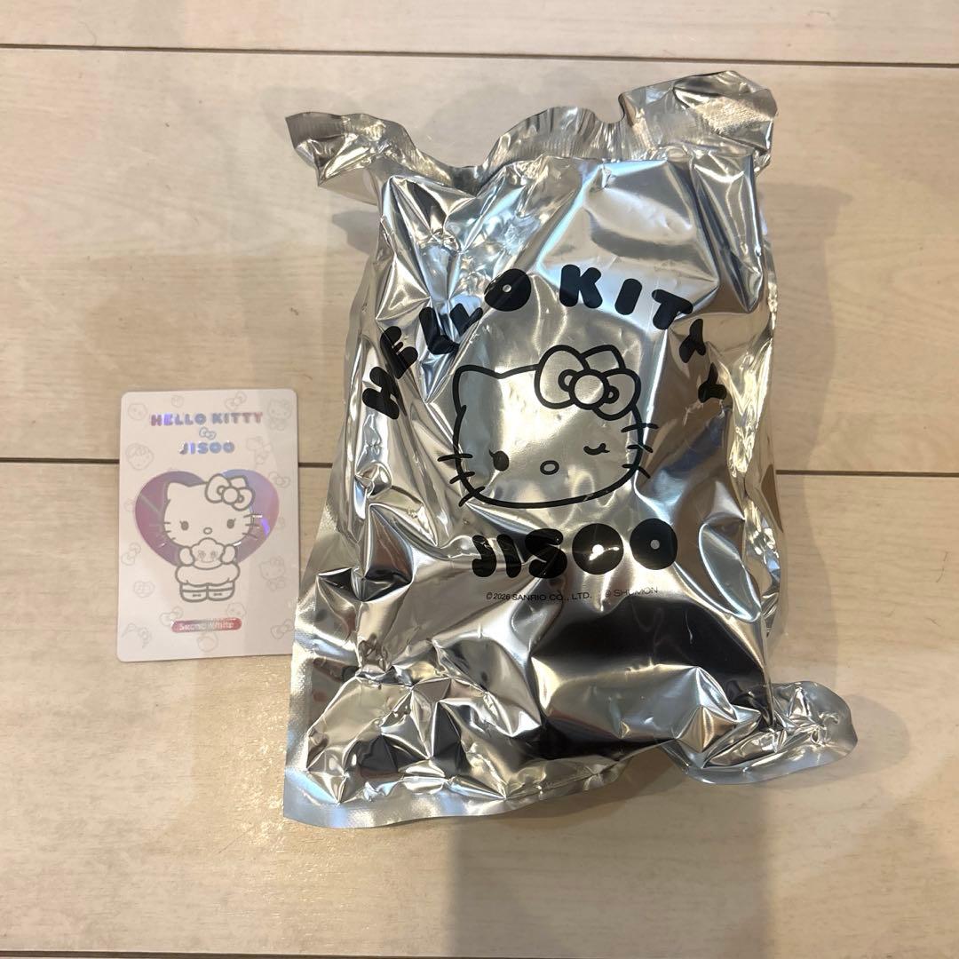 BLACKPINK ジス ハローキティぬいぐるみ キーホルダー シークレット 白