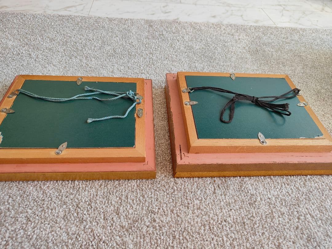 【貴重】アンティークゴールド装飾フォトフレーム額縁