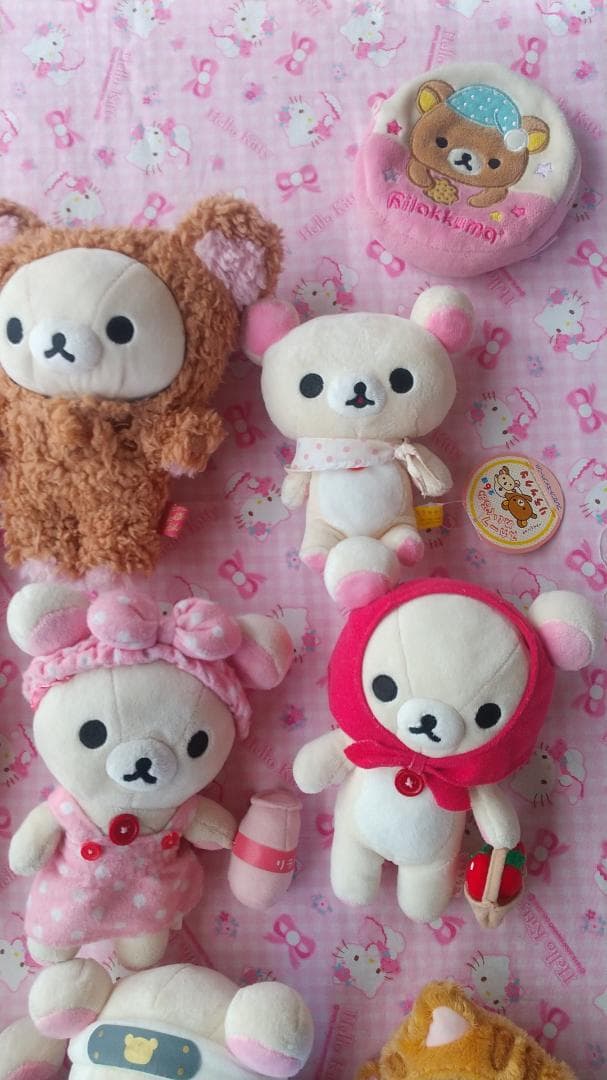 リラックマ　コリラックマ　ぬいぐるみ　ポーチ