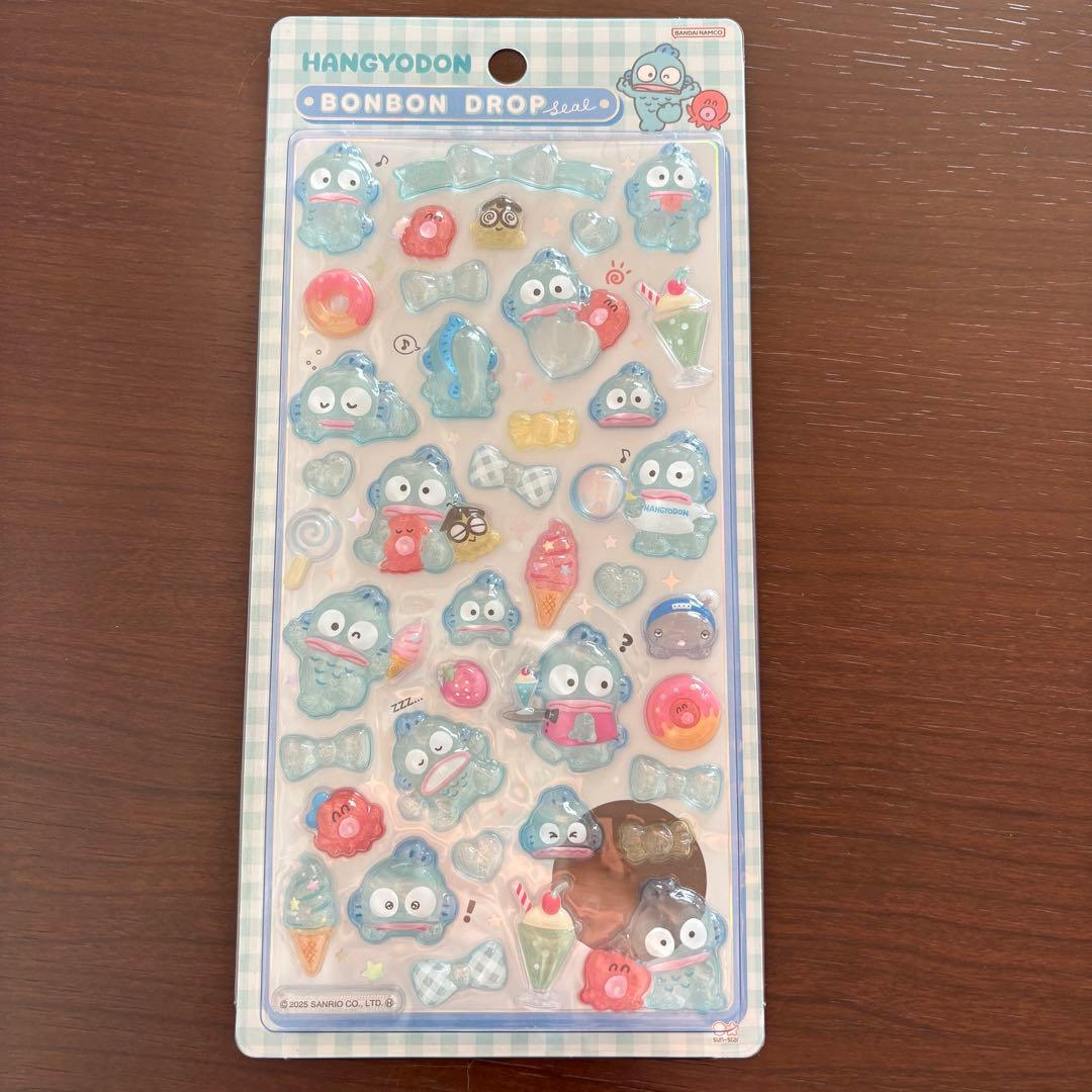 サンリオ　ボンボンドロップシール　第二弾　全8種コンプリートセット