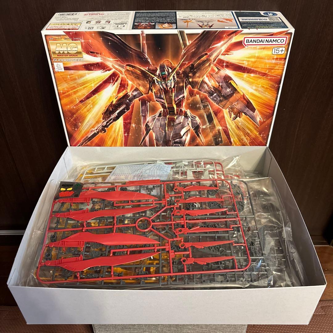 MGダブルゼータVer.ka & ガンベ限定デスティニー（ハイネ専用機）