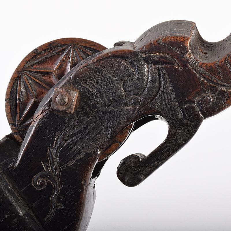 古民具　大工道具　木彫　墨壷　C　R7567