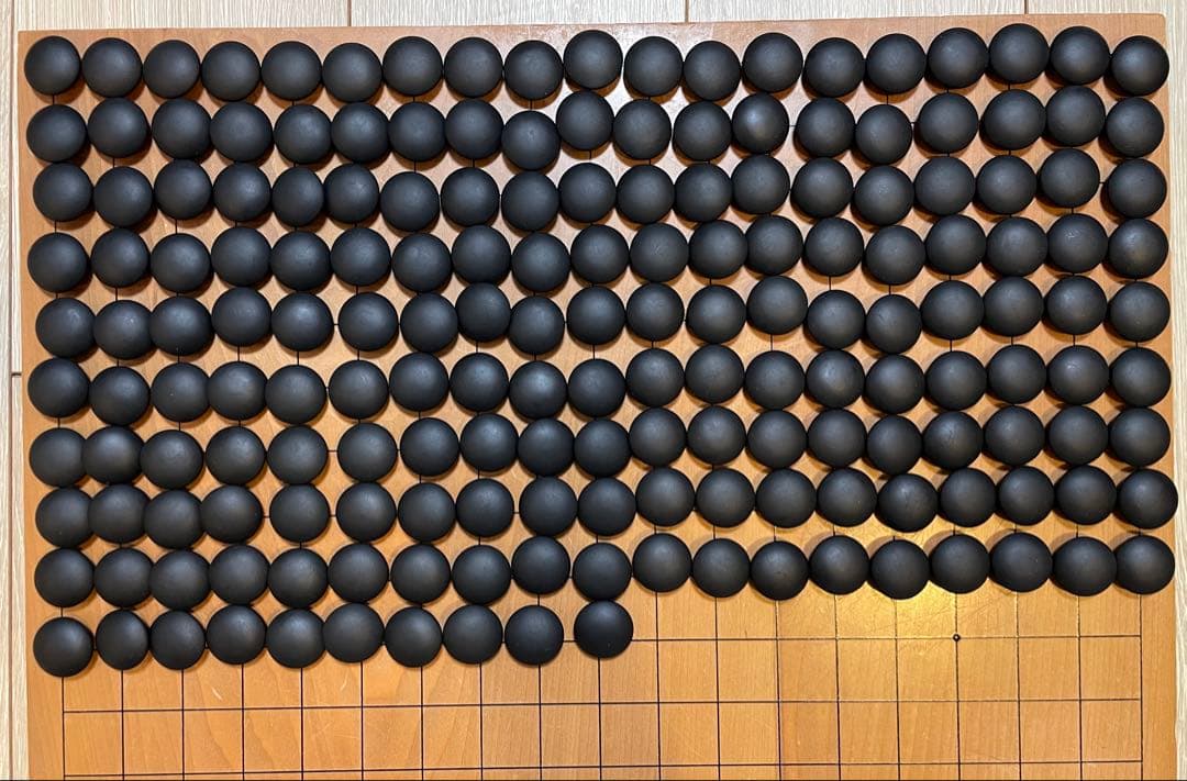 碁石　本蛤34号180個　本那智黒181個　白黒セット