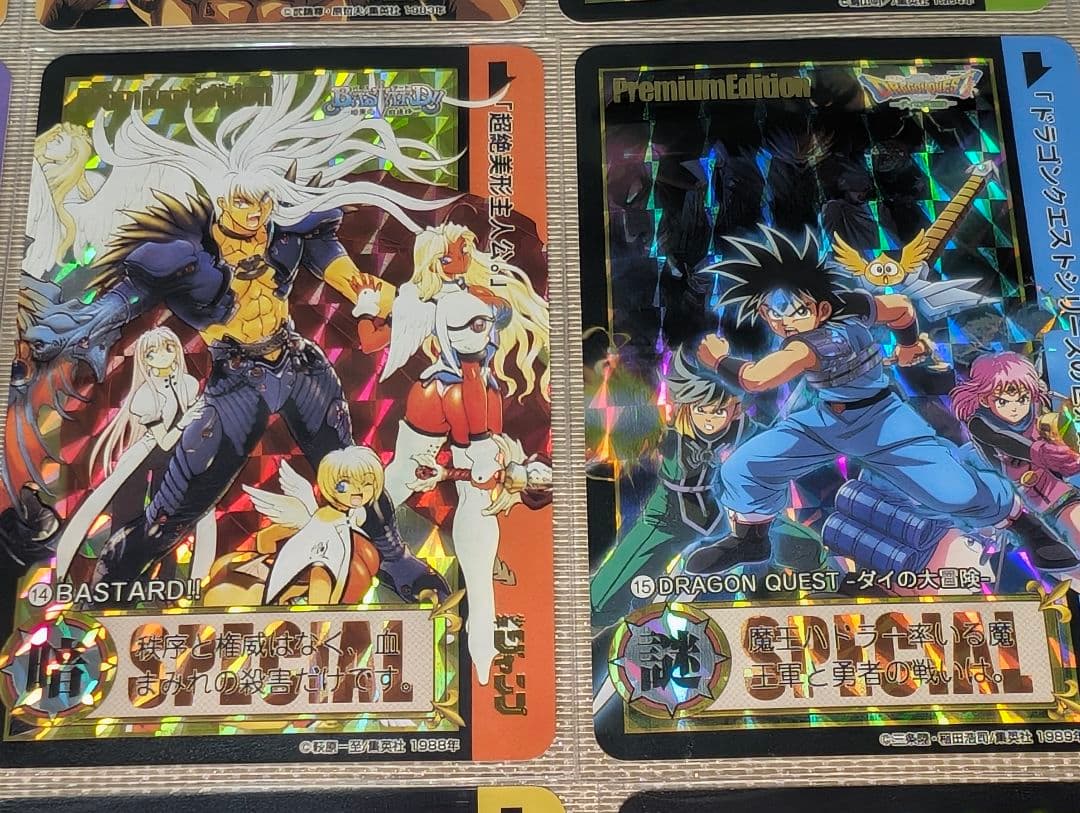 少年ジャンプ　プリズムキャラクターカード　54枚スリーブ入りセット③