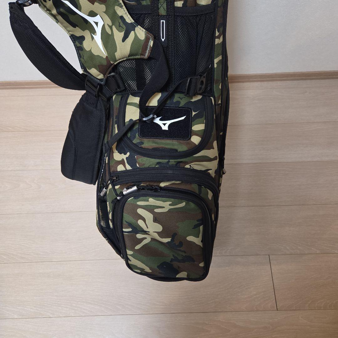 ミズノ 14分割スタンドキャディバッグ (カモ)