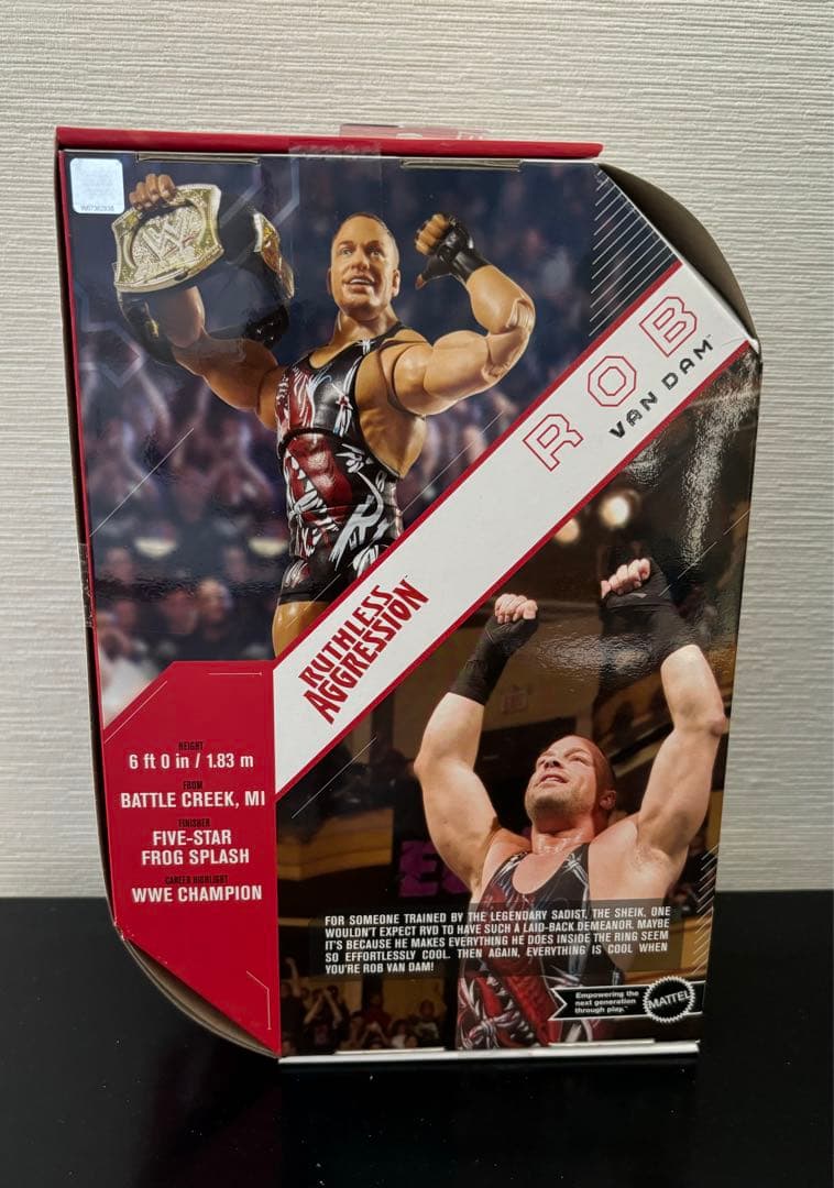 WWE Mattel Elite Ultimate ロブ・ヴァン・ダム