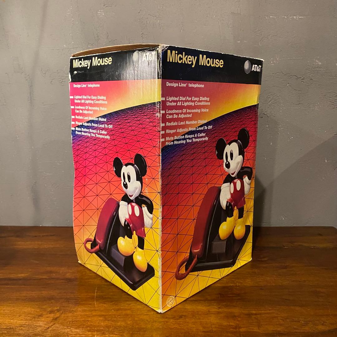 90s AT&T ミッキーマウス 電話機 ヴィンテージ コレクション 置物