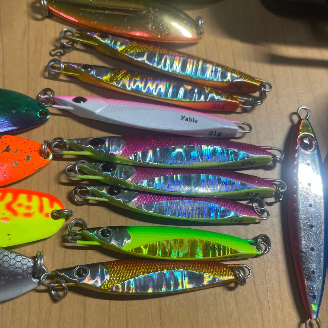 中禅寺湖レイクトラウトルアーBOXお買い得セット