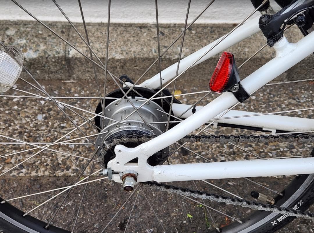 ヤマハ PAS パス ブレイス XL 2013年 アシスト自転車 PM26B 白