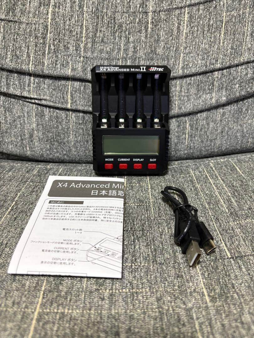 ミニッツ4×4 ジープ ラングラー アンリミテッド ルビコン 充電器 充電池