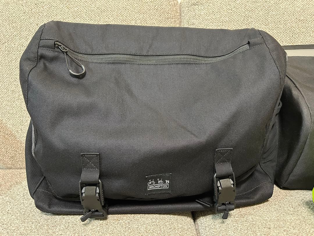 BROMPTON メッセンジャーバッグ セット　黒 カスタム