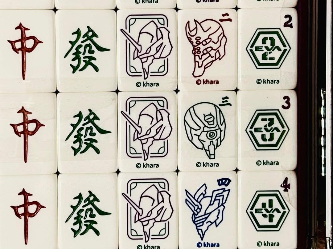 海外コンビニコラボ公式限定商品　《エヴァ》麻雀セット　新品