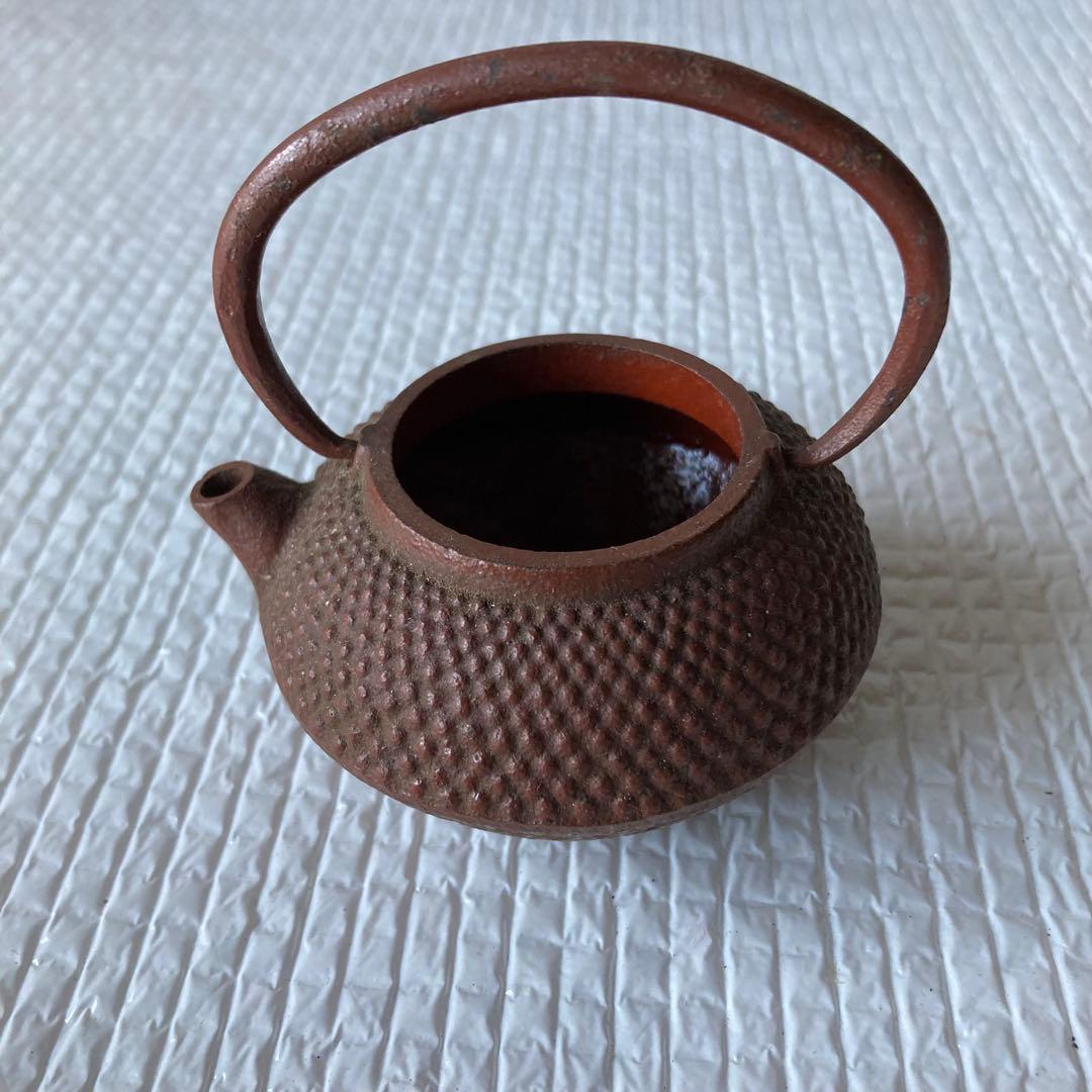 ジャンク品 蓋なし 鉄瓶 ミニチュア鉄瓶 5点まとめ売り 急須 茶器 茶道具