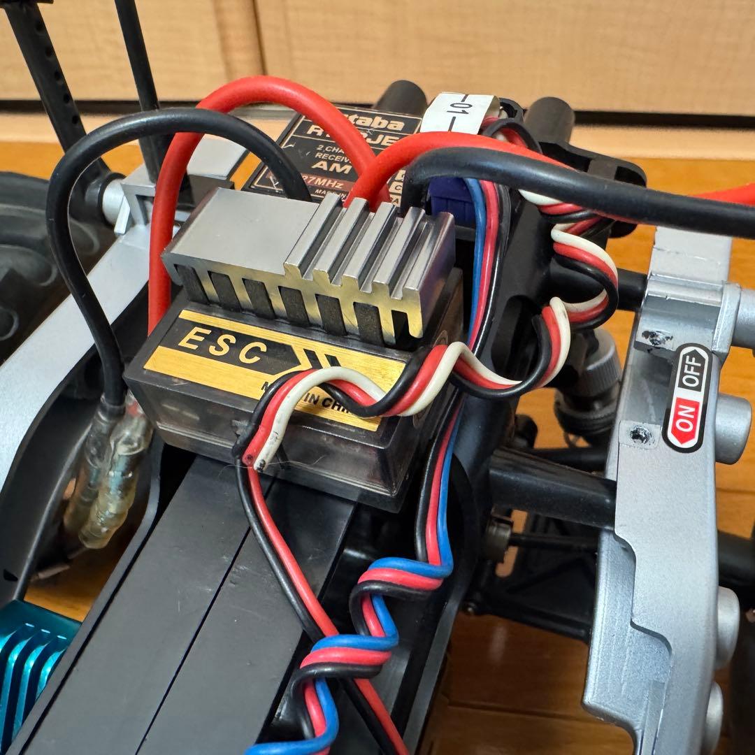 【週末限定価格】タミヤ ワイルドウイリー2 プロポ アンプ TRFダンパー