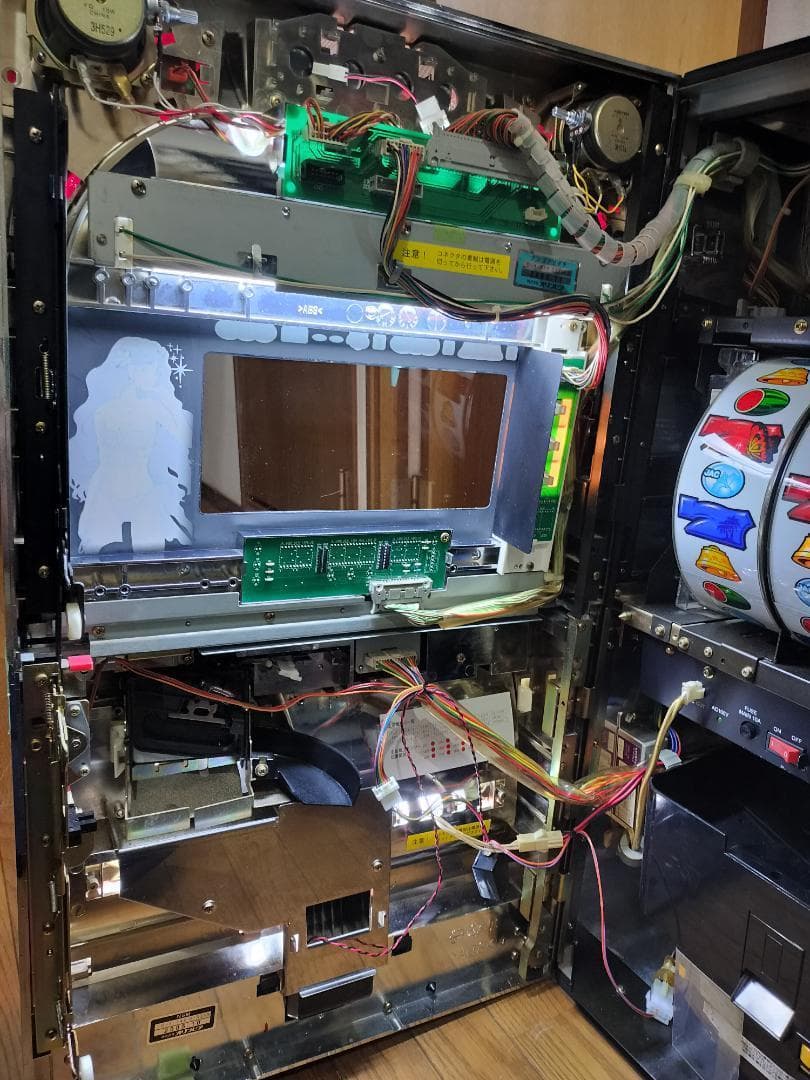 【パチスロ実機】オリンピア★南国育ち25【オートプレイ付不要機付】４号機