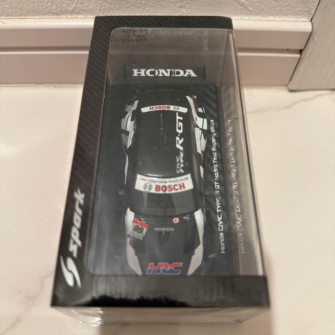 ミニカー 1/43 HONDA CIVIC TYPE R-GT No.99 Test