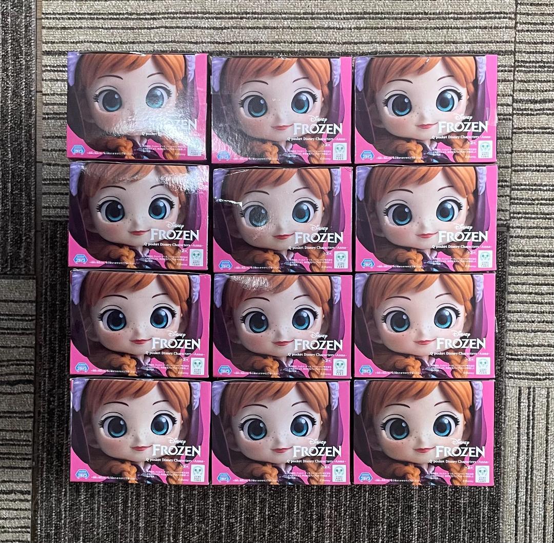 Q　posket　Disney　－Anna－　アナ　Aカラー　合計12個セット