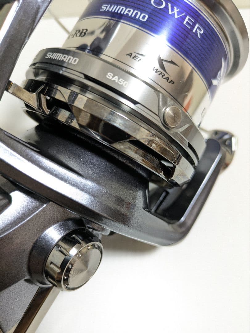 シマノ 13パワーエアロスピンパワー標準仕様(5号スプールのみ) 美品