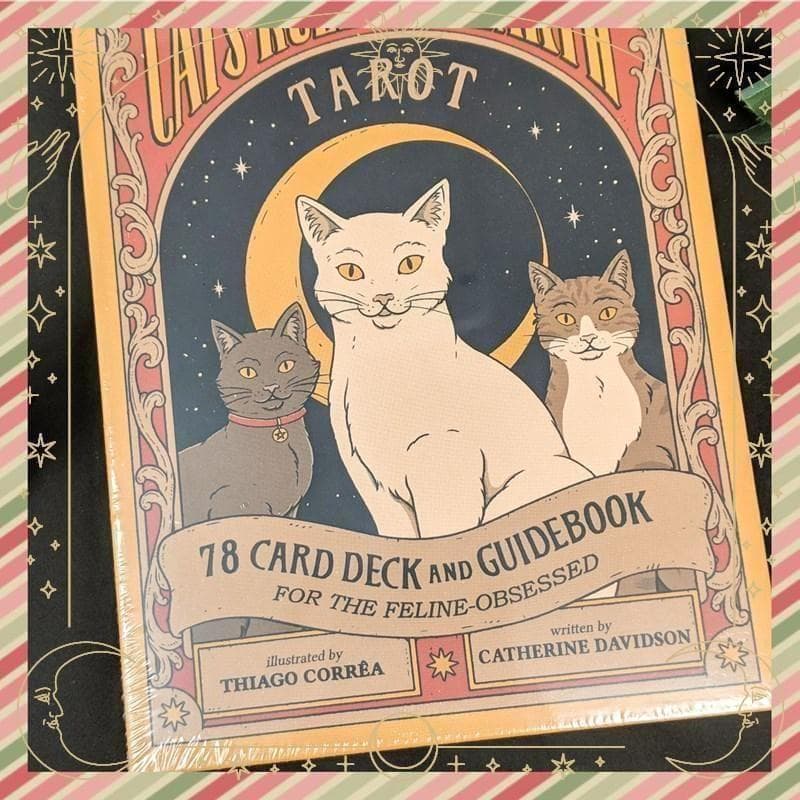 正規品✨人気デッキ✨日本版未発売✨可愛いにゃんこ♪地球の猫たちのタロットカード