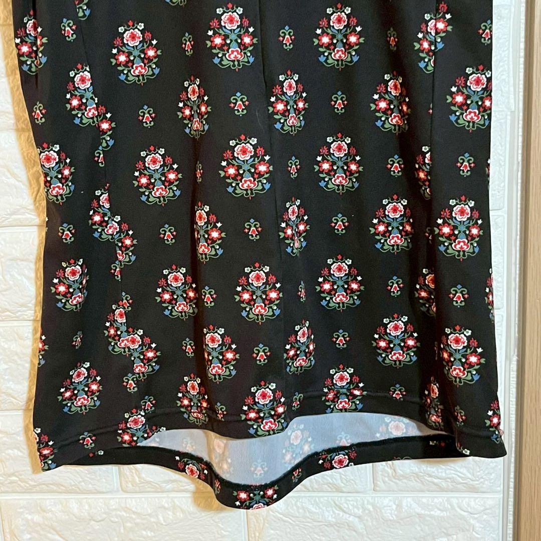 【極美品】maloja マローヤ サイクルジャージ レディースS花柄 刺繍調