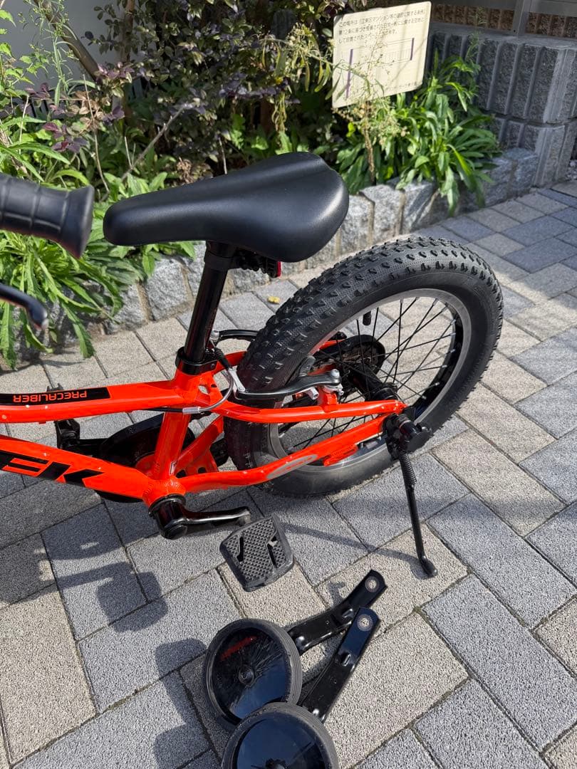 トレック　プレキャリバー 16インチ キッズバイク オレンジ 子供用自転車