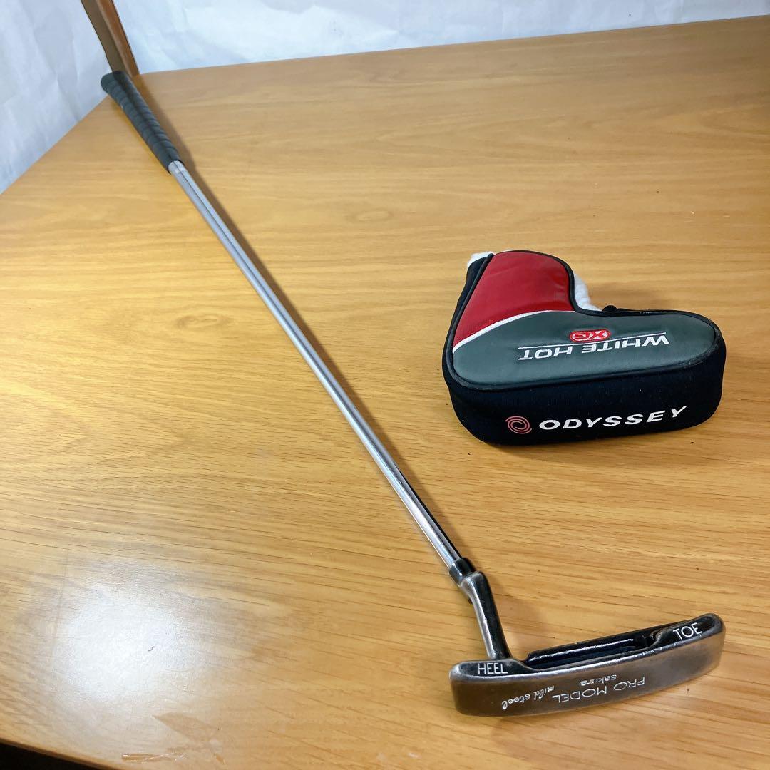 【希少】sakura PRO MODEL ミルド鋼 パター 35インチインチ