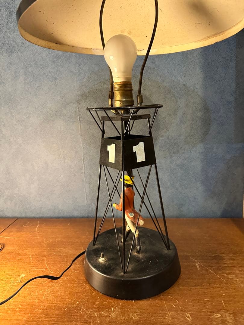 ヴィンテージ　Johnnie Walker ジョニーウォーカー ランプ　照明