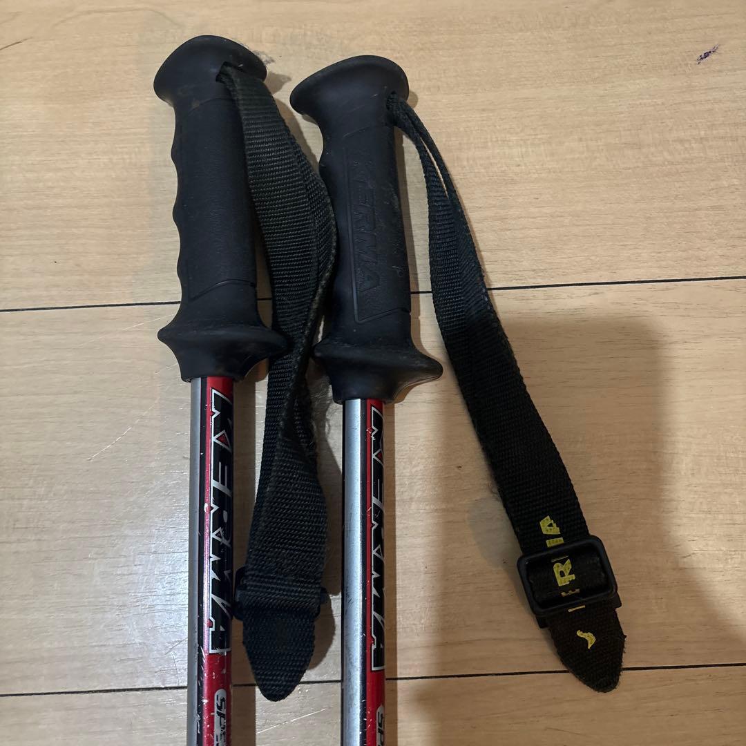 Atomic 149cm スキー板　ストック　セット