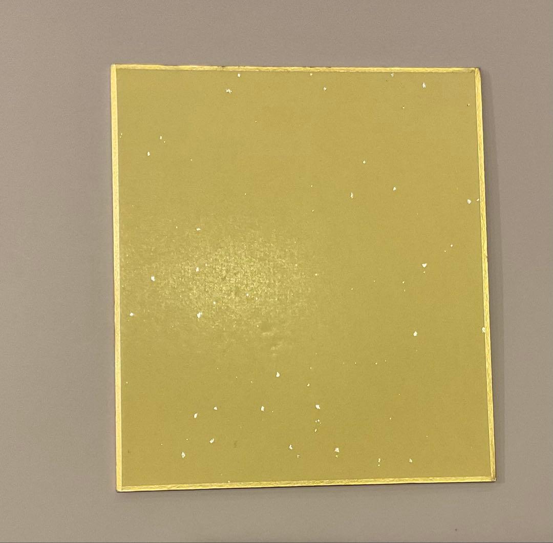 暁山瑞希　色紙　25c 特訓後