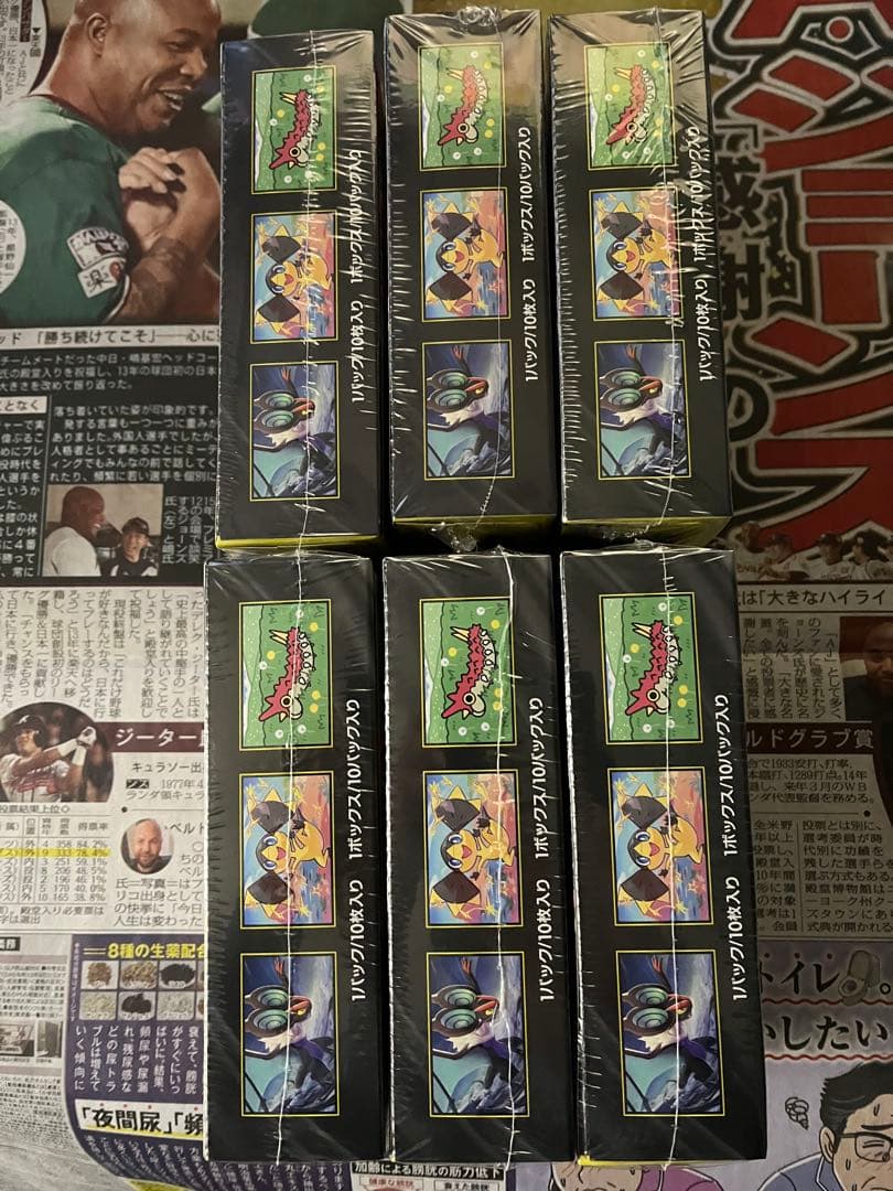 ポケモンカード MEGAドリームex 6BOX シュリンク付き　新品　未開封