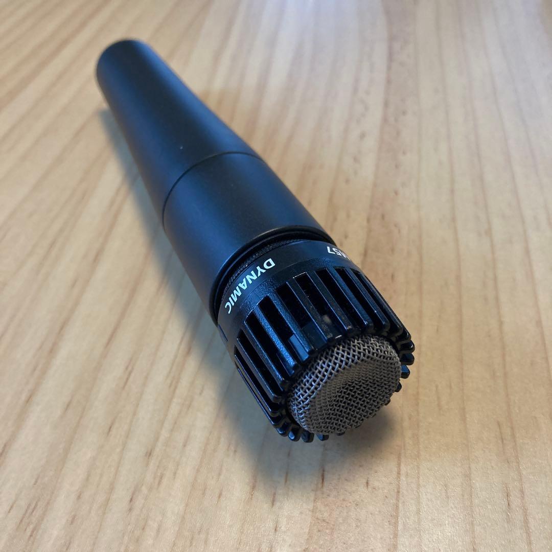 SHURE SM57 ダイナミックマイク 専用ケース付き