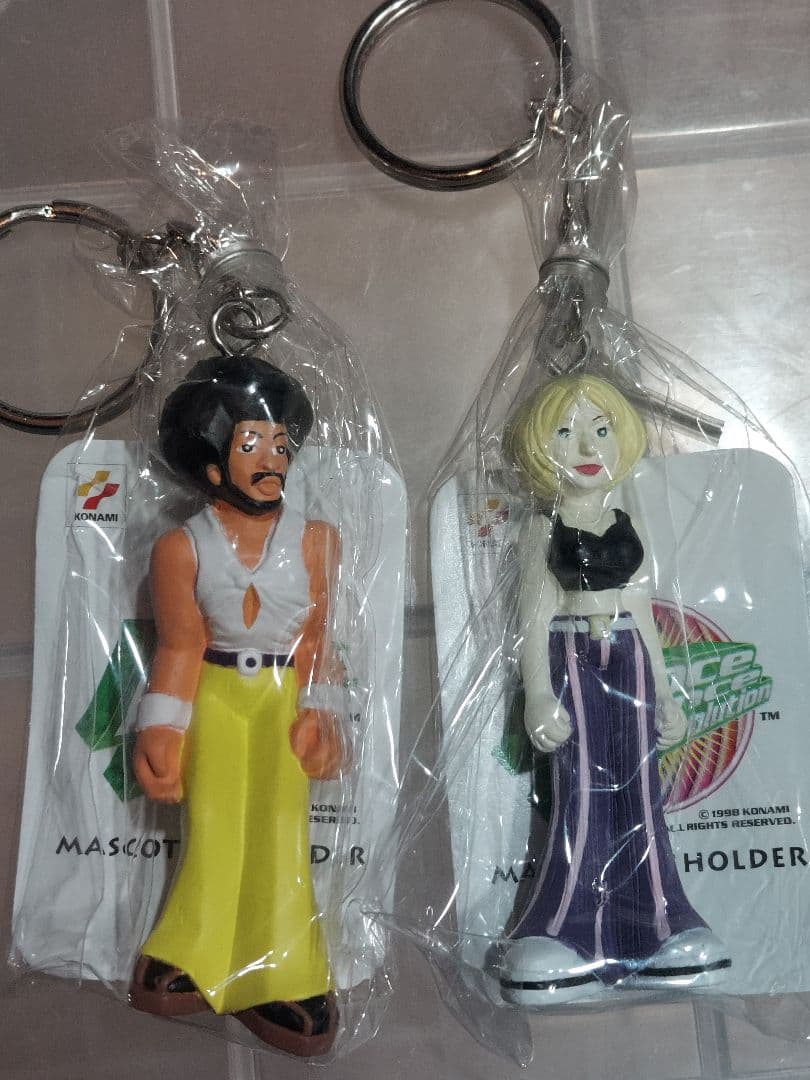 プライズ ダンスダンスレボリューション キーホルダー ４種セット