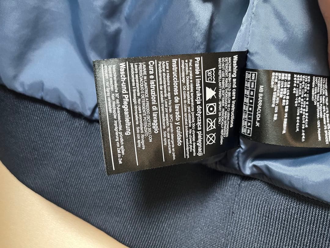 【美品】Burton ネイビー ジャケット フード付き