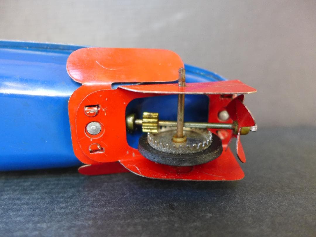 時代物【美品】米澤玩具　ノーチラス号　ブリキ　古玩具　日本製　昭和レトロ