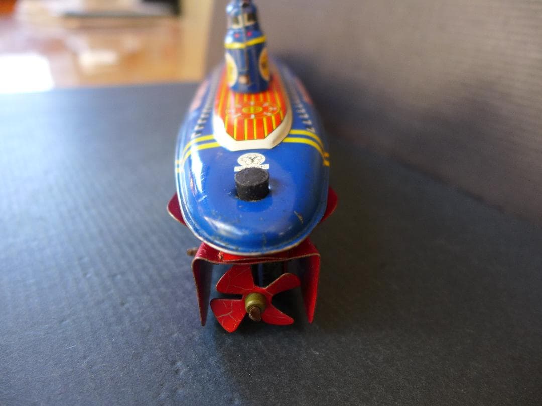 時代物【美品】米澤玩具　ノーチラス号　ブリキ　古玩具　日本製　昭和レトロ