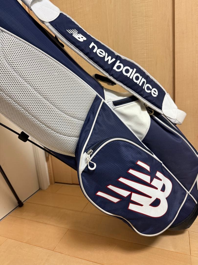 美品★ニューバランス★スタンドキャディバッグ★ゴルフ★ゴルフバッグ★アスリート