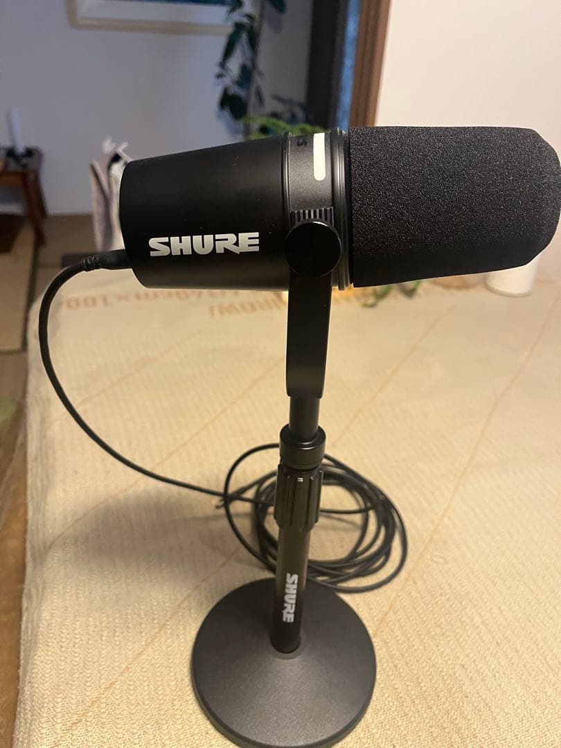 【ほぼ未使用】SHURE MV7+ USB/XLR両対応 配信向け
