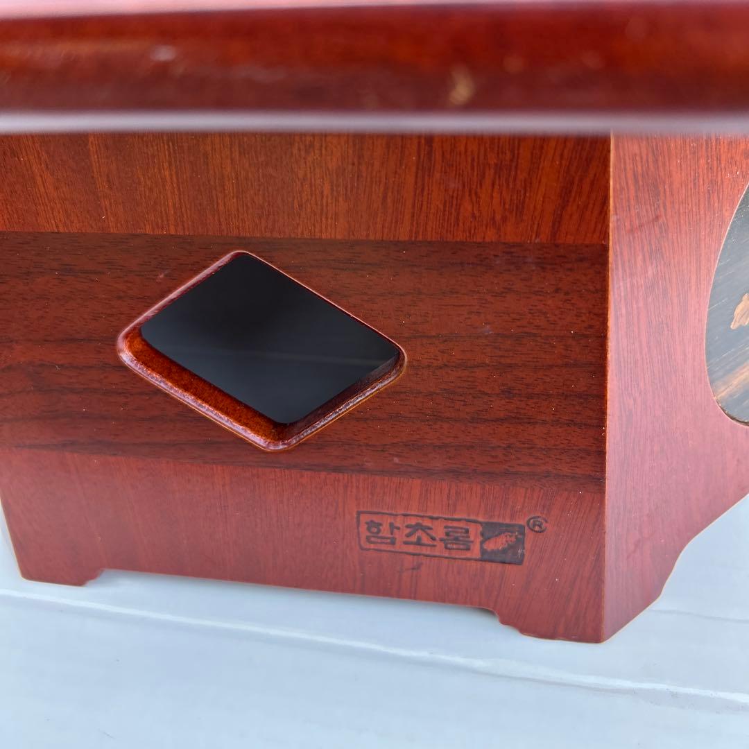 八角形の木製座卓　韓国ちゃぶ台