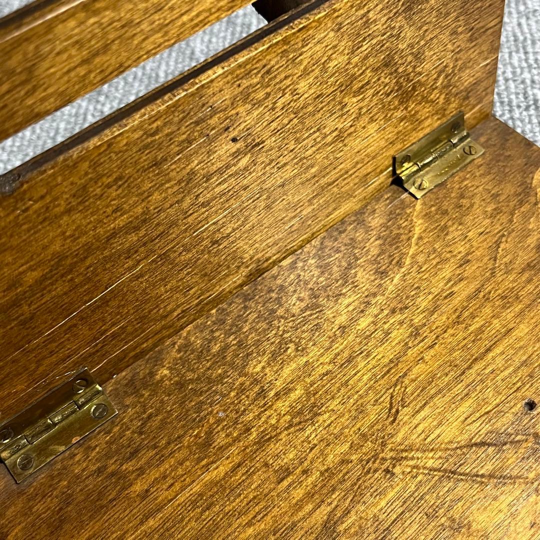 10s 英国 アンティーク ブック 楽譜 スタンド コンパクト ビンテージ レア