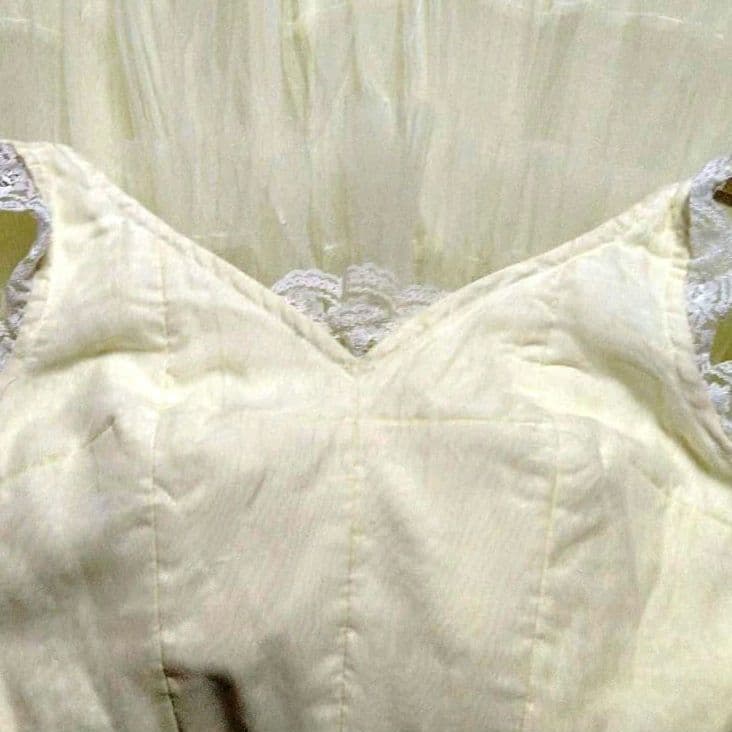 アダルト ロマンチックチュチュ 2着　訳あり　サテンとオーガンジー　 帽子付