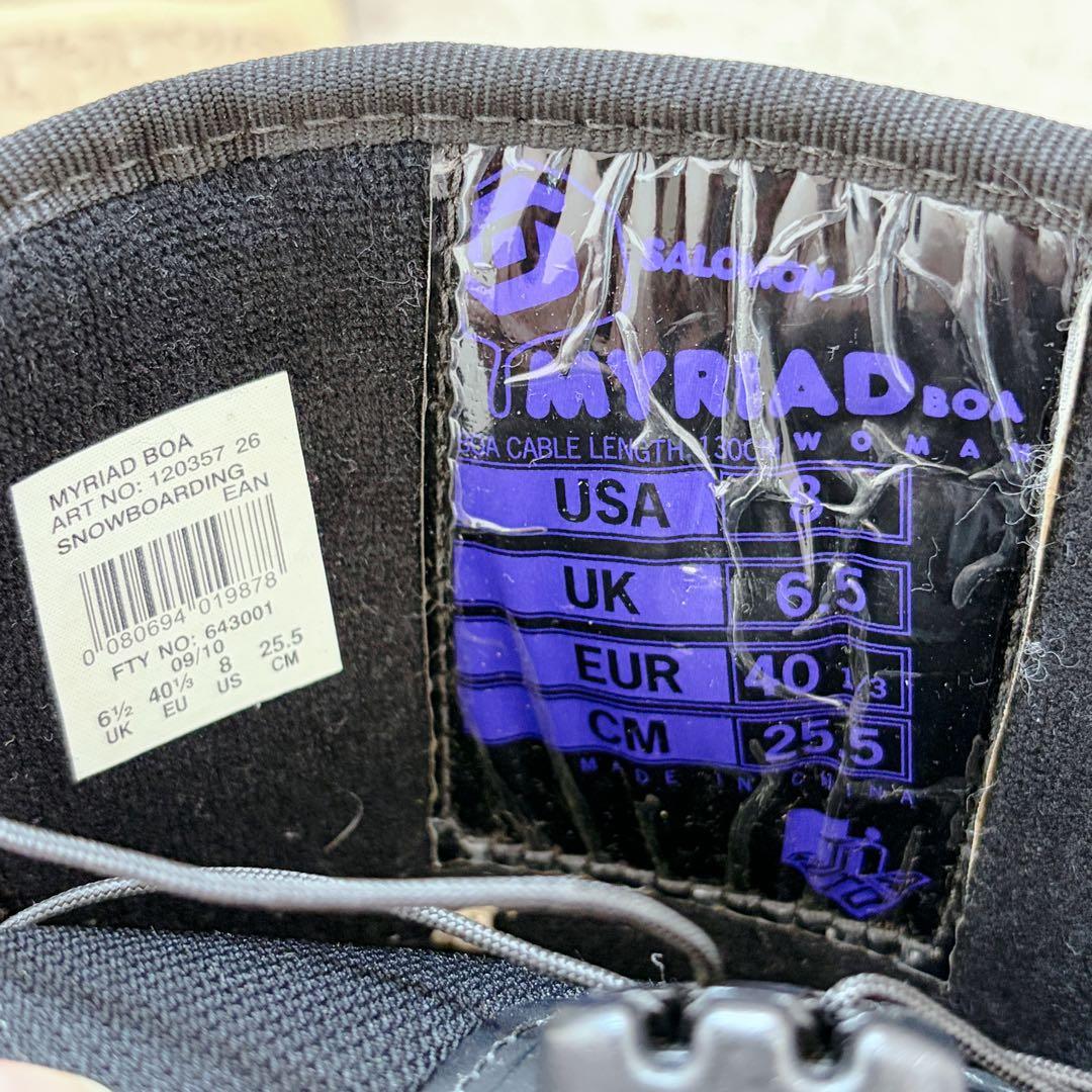 Salomon サロモン MYRIAD BOA スノーボードブーツ 25.5cm