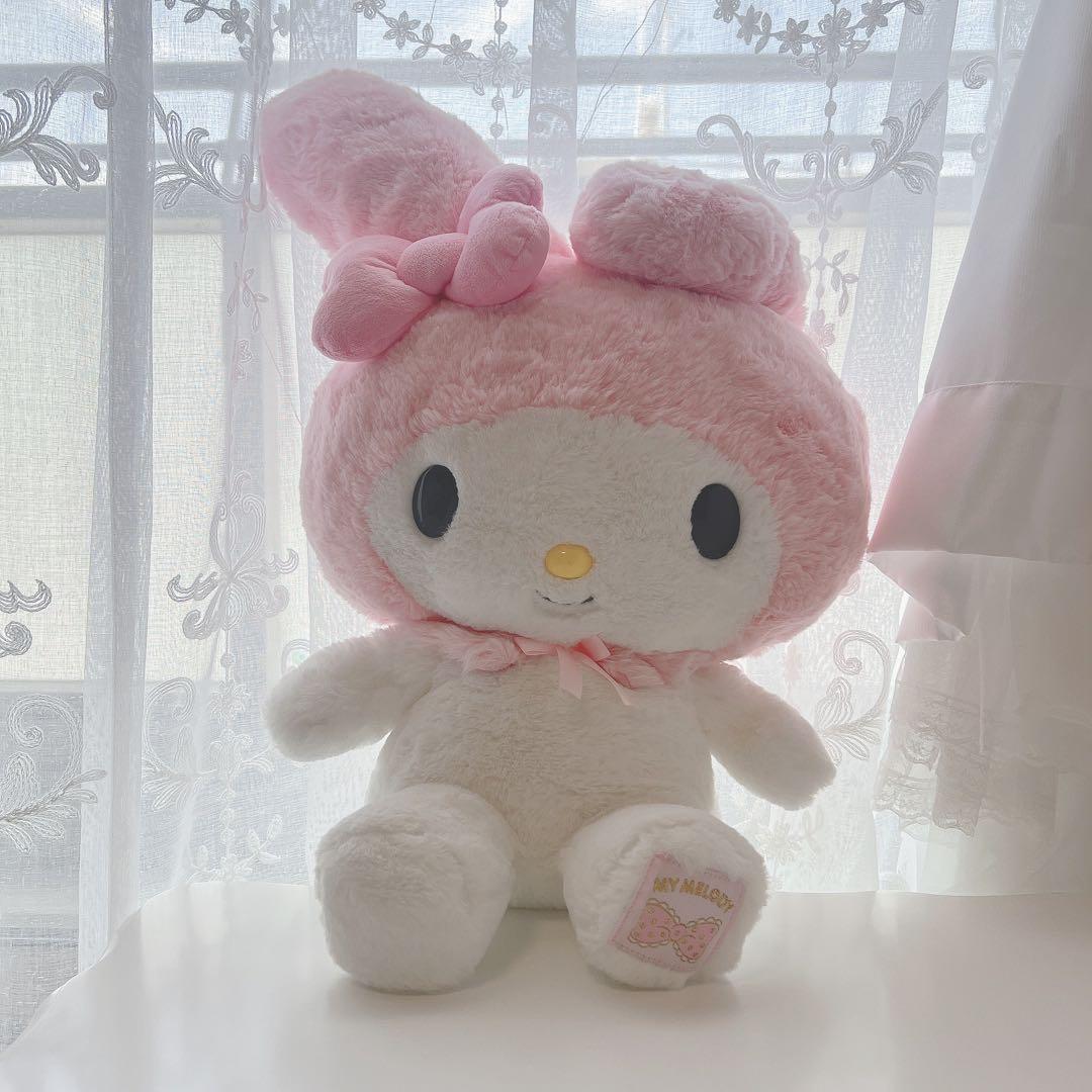 新品未使用美品 マイメロ♡ほわほわぬいぐるみ♡特大 BICサイズ 2L タグあり