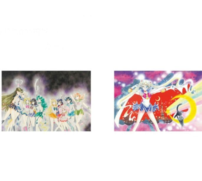 8999セーラームーン 6点セット レゾネ 豪華版 ファイル　ポストカード