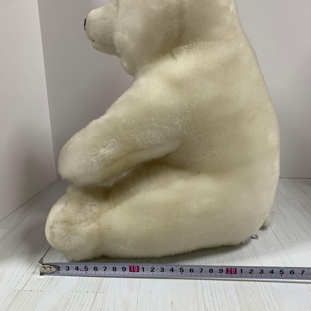 NK☆ レトロ　白くま　ベア　ぬいぐるみ