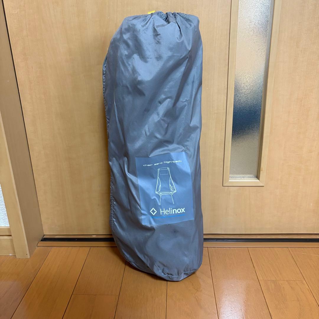 Helinox チェアゼロハイバック アウトドアチェア グレー