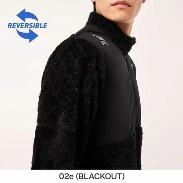 美品！OAKLEYオークリースカル　リバーシブル上下セットアップ（Lサイズ）