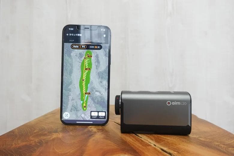 【GOLFBUDDY】aim L20 ゴルフ用距離計 中古美品