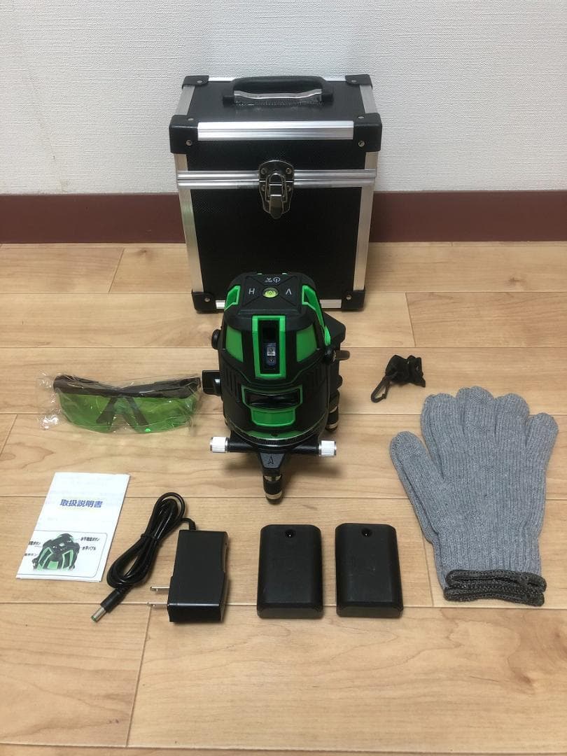 5ライン6点　グリーンレーザー墨出し器墨出器水平器墨出し機水準器測定器/高精度