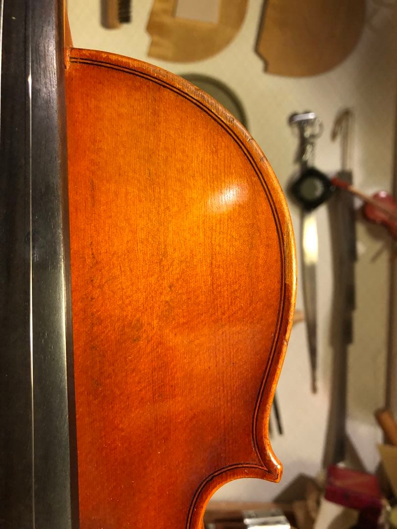 【駒&魂柱新調済】Suzuki分数バイオリンNo280 3/4 1980